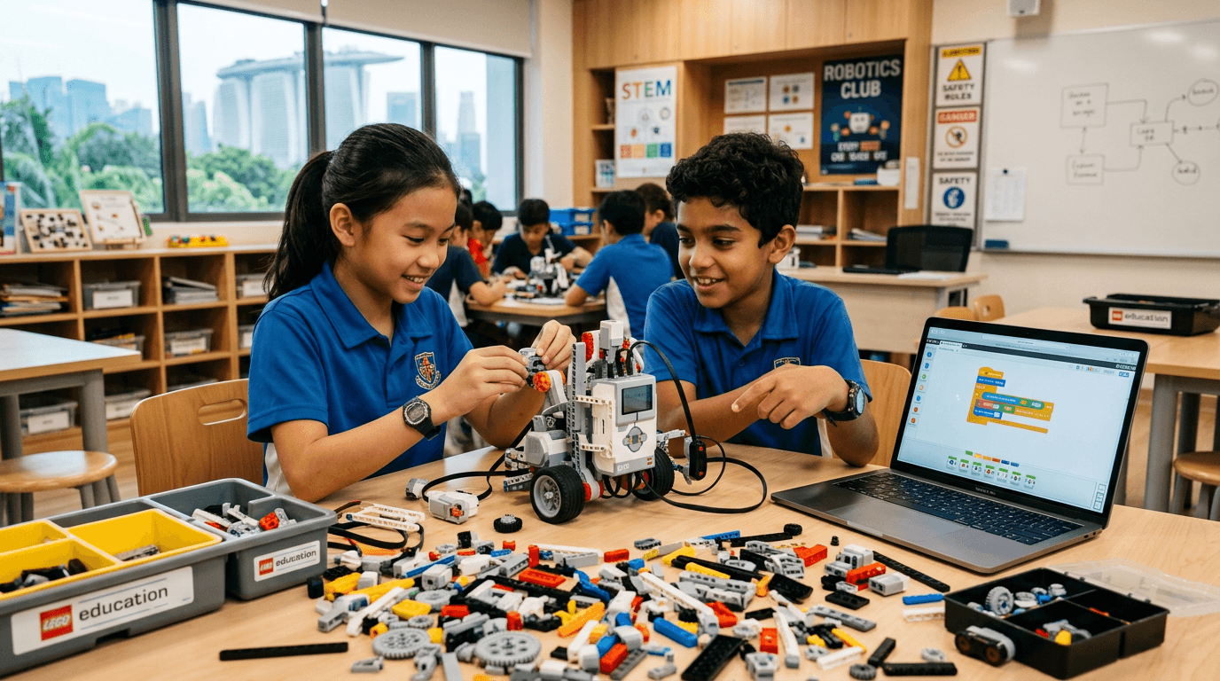STEM robotics class